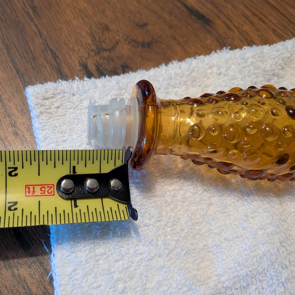Empoli Decanter Hobnail Stopper - Picture 6 of 7